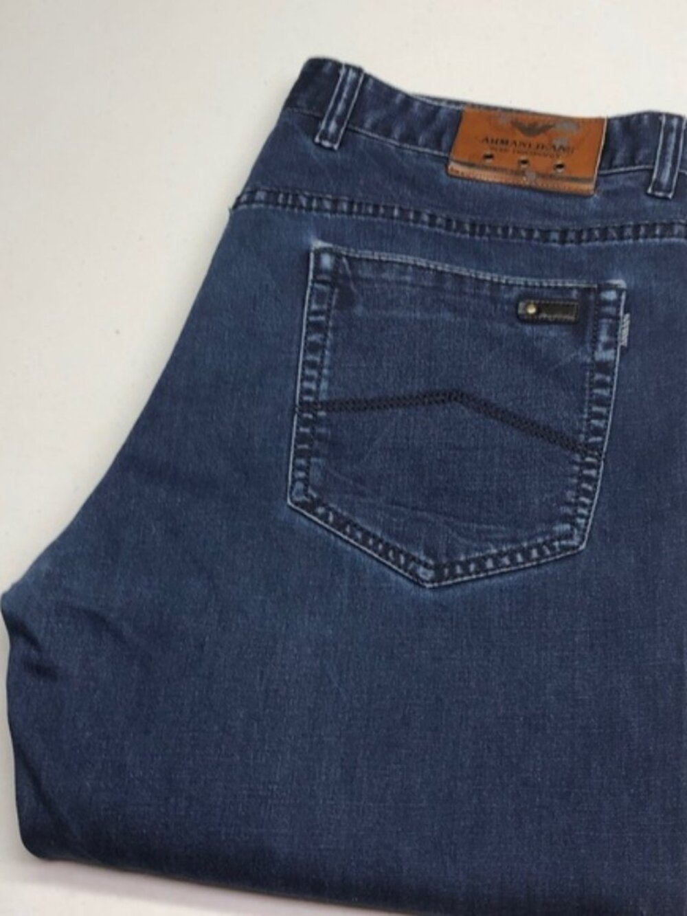 MENS ARMANI RELAXED FIT JEANS 36x32 ⭐️